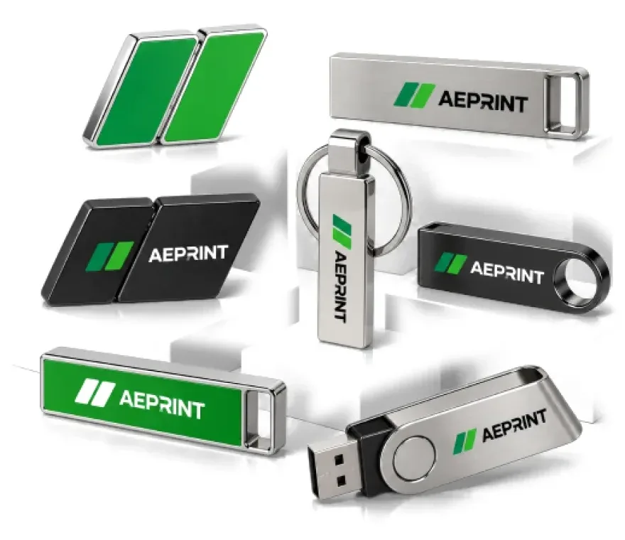 Металлические флешки под заказ — AEPRINT