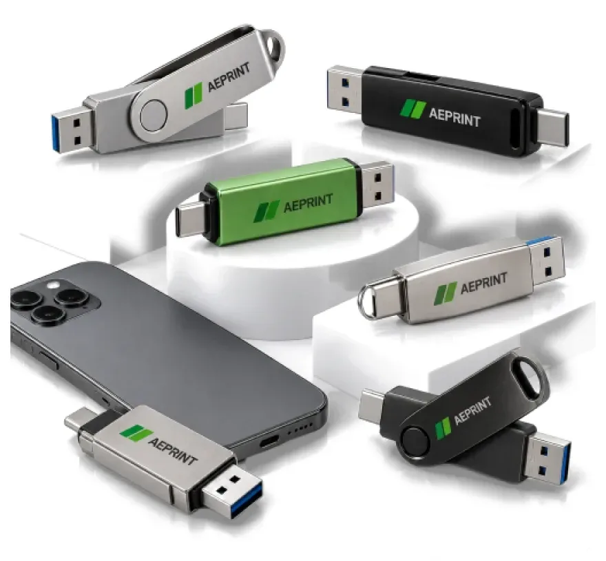 OTG-флешки с логотипом — AEPRINT