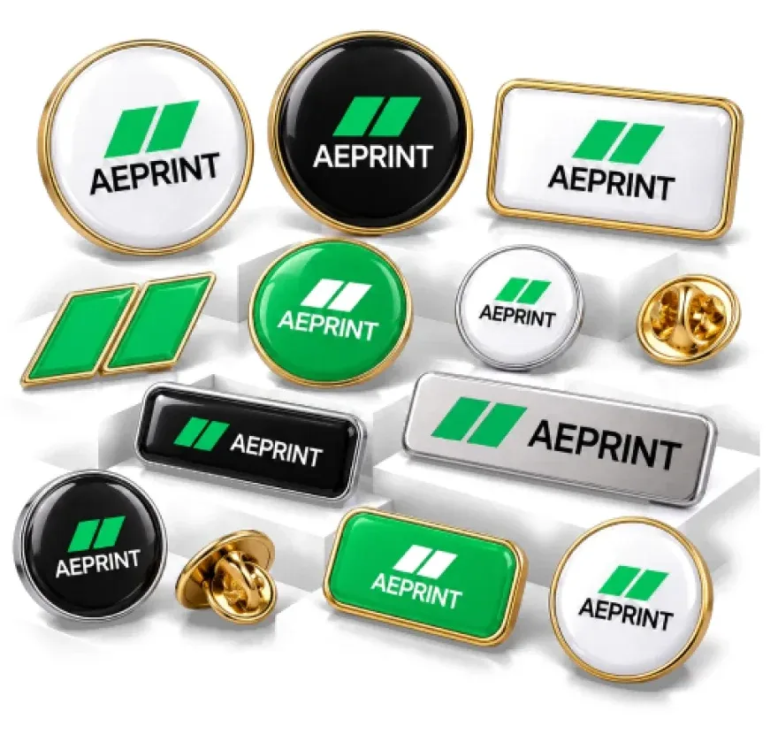 Значки из смолы с логотипом — AEPRINT