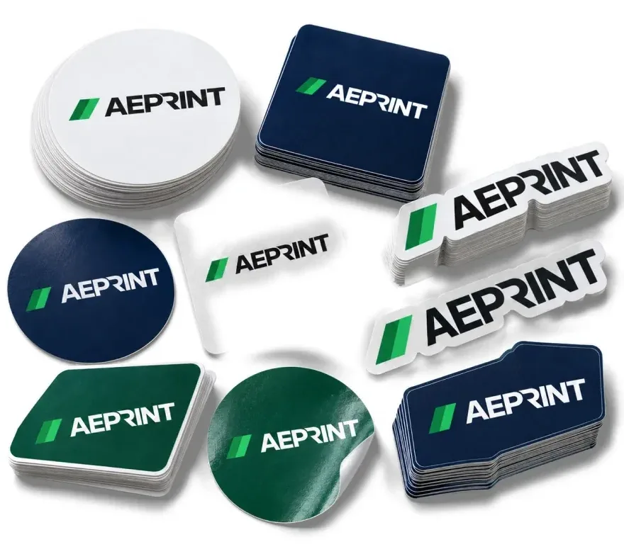 Наклейки на заказ — AEPRINT