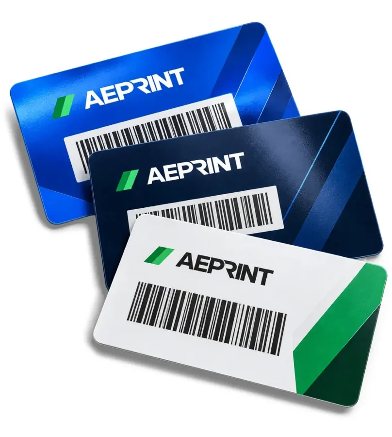 Карты со штрих-кодом на заказ — AEPRINT