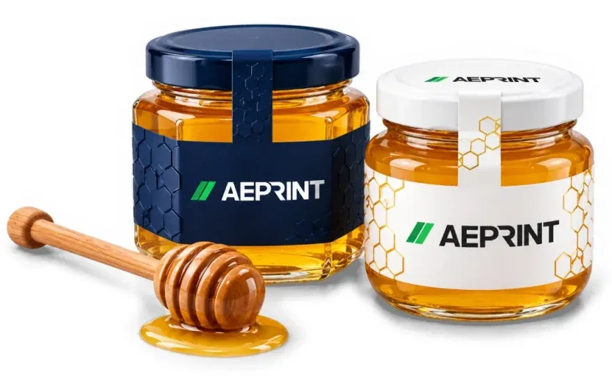 Мёд с логотипом — AEPRINT
