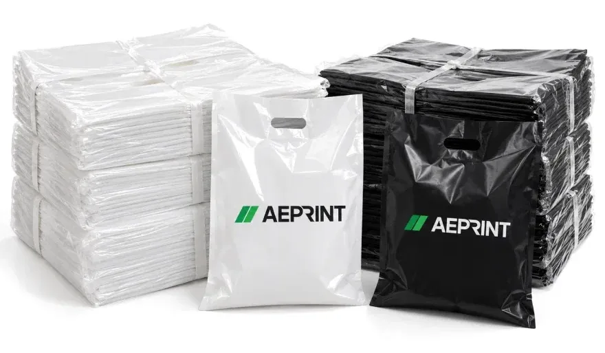 Пакеты ПВД оптом с вырубной ручкой — AEPRINT