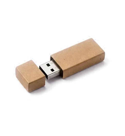 Бумажные флешки с логотипом