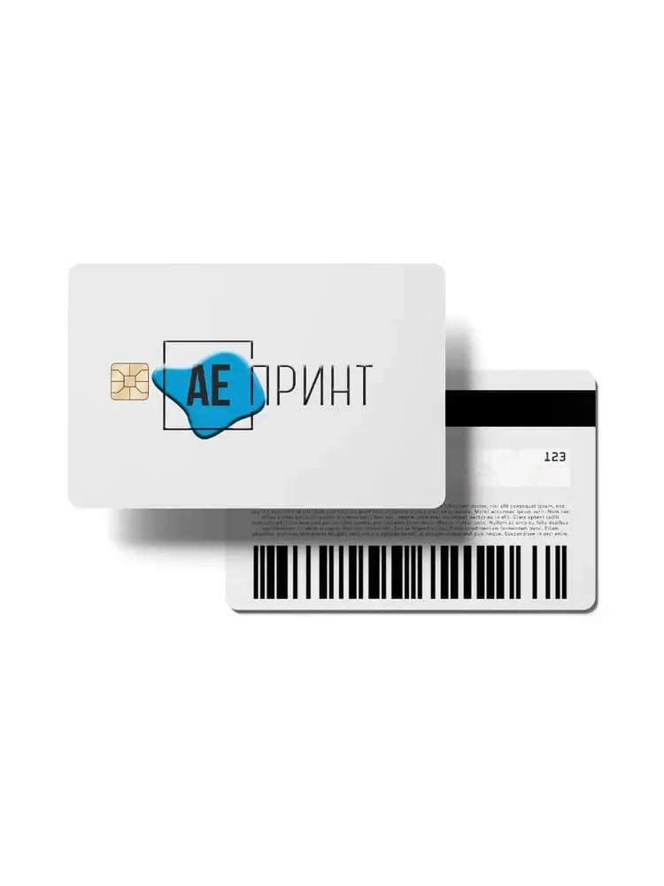 Работа AEPRINT: карта со штрих-кодом