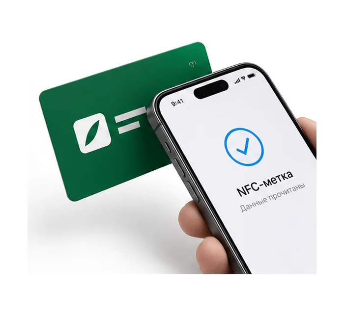 NFC-карта с логотипом