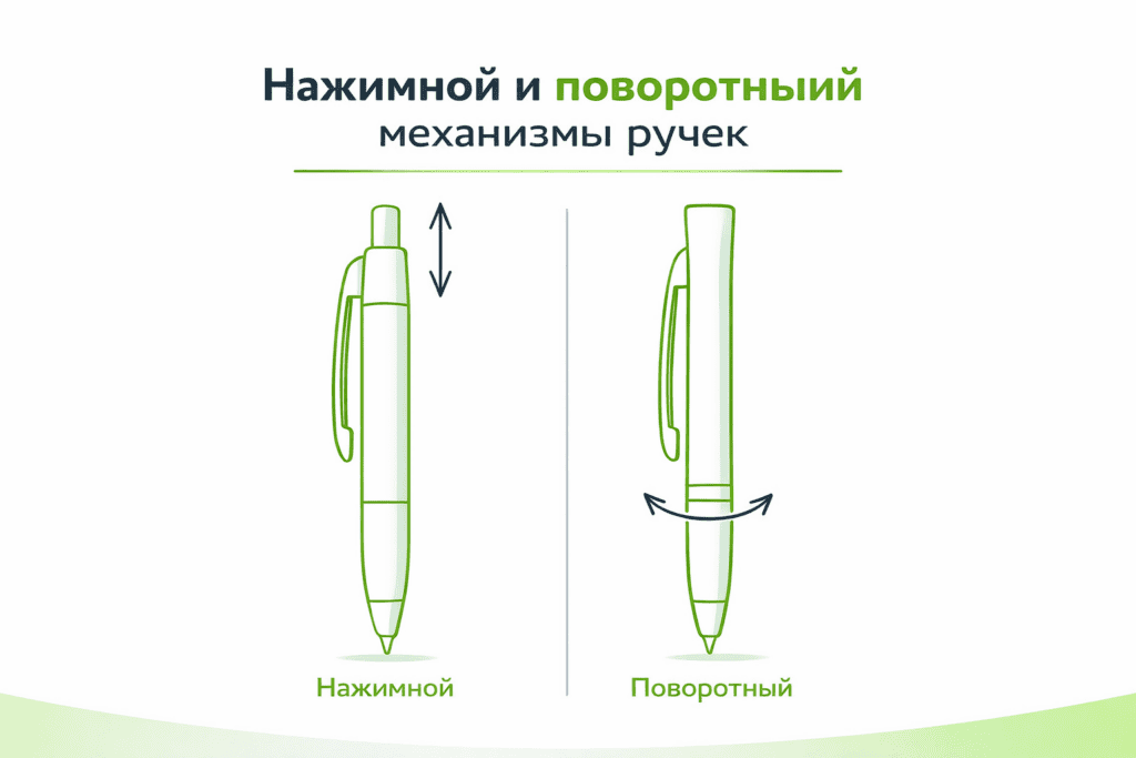 виды ручек 